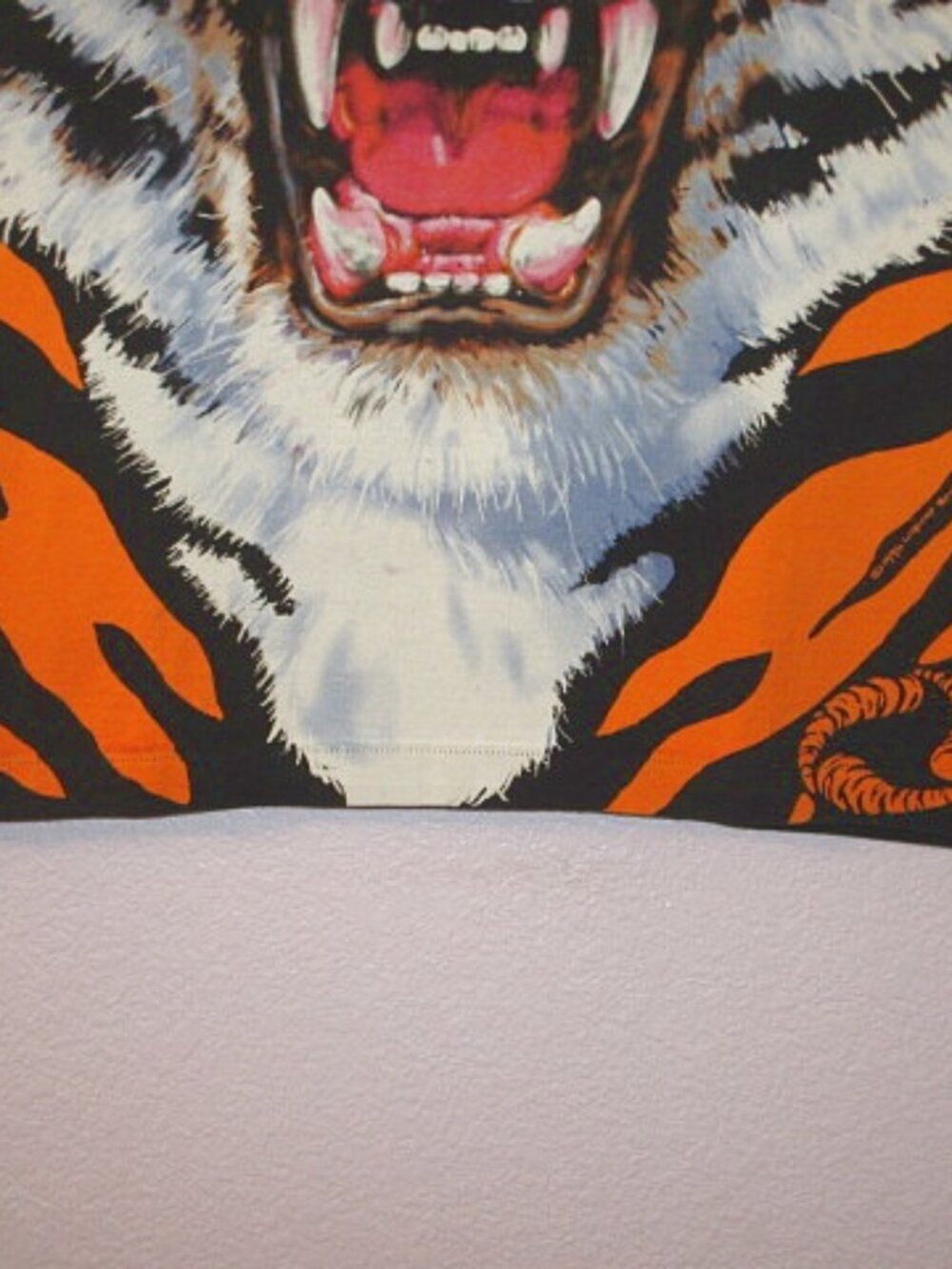 Vtg 1995 Liquid Blue Tiger T-Shirt XL John Connell Art AOP Single Stitch USA 90s - Picture 7 of 12